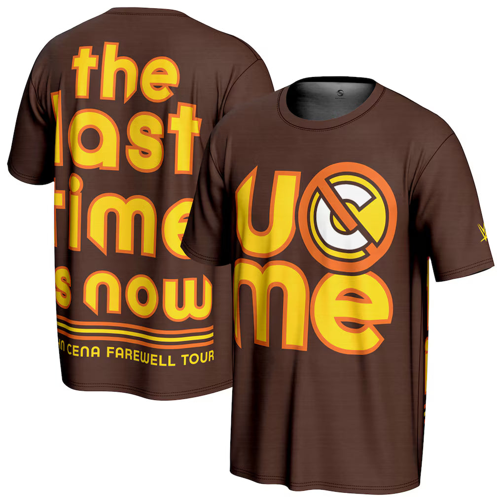 John Cena WWE ProSphere Farewell Tour 2025 San Diego T-Shirt – Brown (USA Stock) - UKASSNI