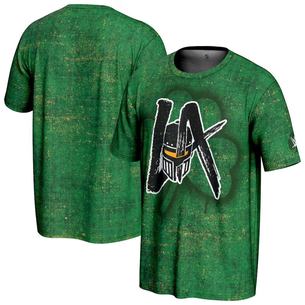 LA Knight WWE ProSphere St. Patrick&