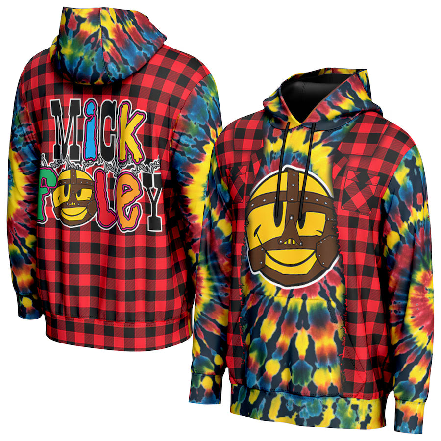 Mick Foley WWE ProSphere Cosplay Hoodie – Multicolor (USA Stock) - UKASSNI