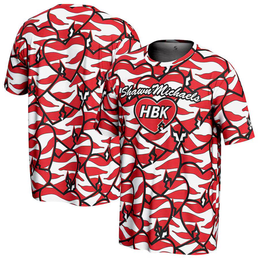 Shawn Michaels WWE ProSphere WrestleMania 20 Graphic T-Shirt – Red (USA Stock) - UKASSNI