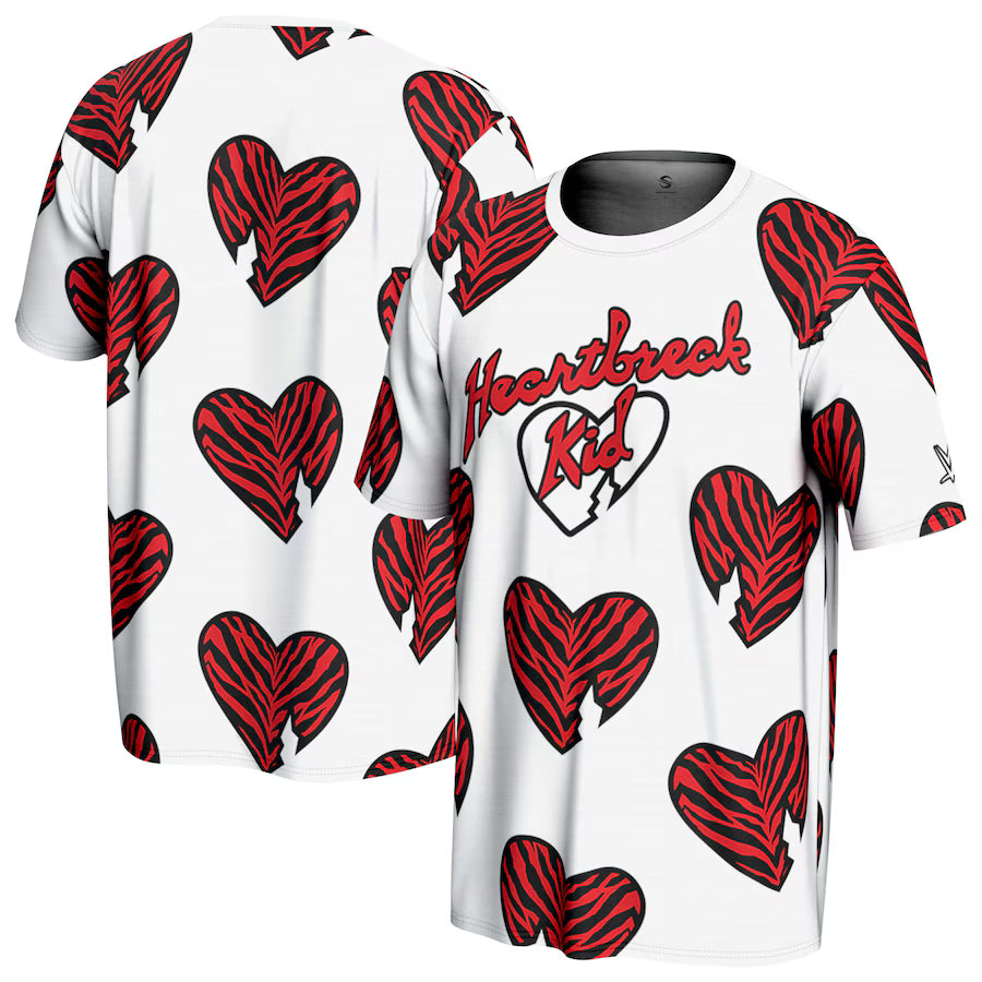 Shawn Michaels WWE ProSphere WrestleMania 10 Graphic T-Shirt – White (USA Stock) - UKASSNI