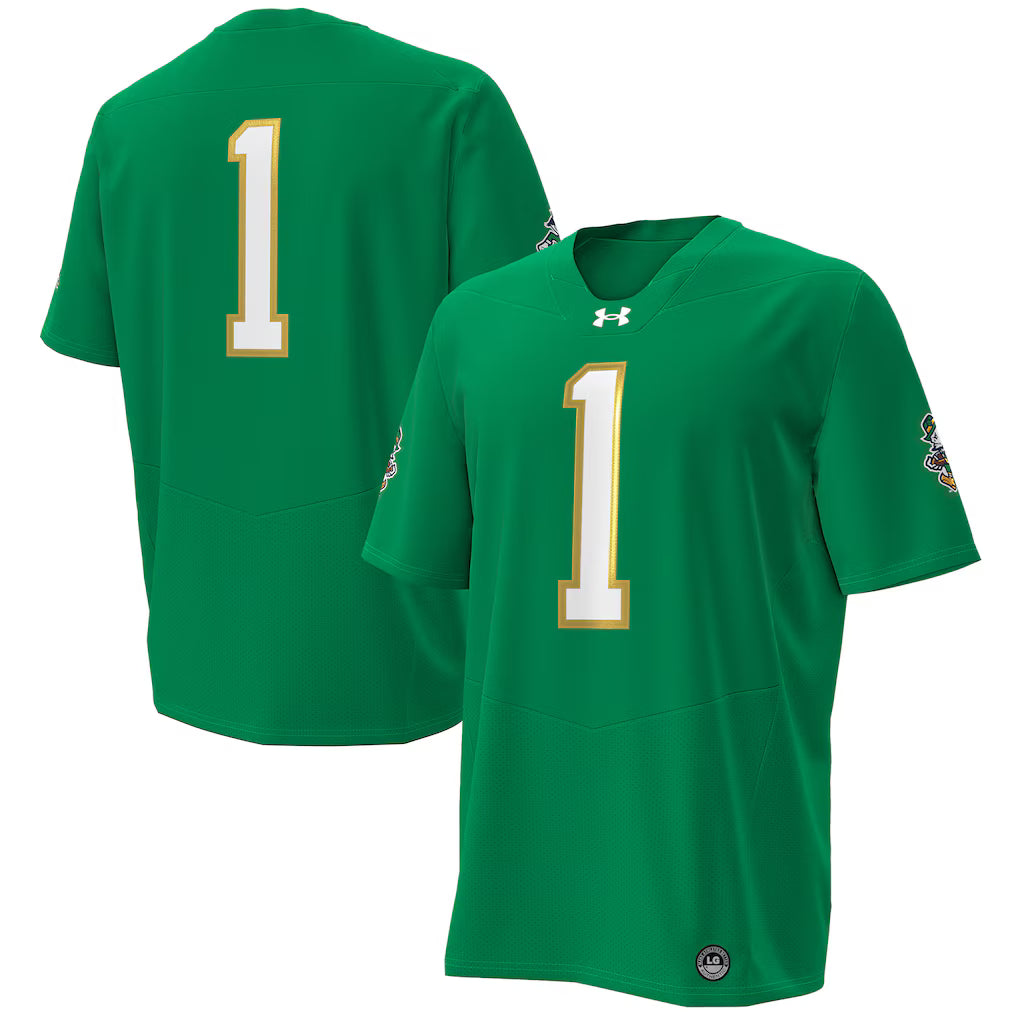 Notre Dame Fighting Irish Football Jersey – NCAA Under Armour Replica 