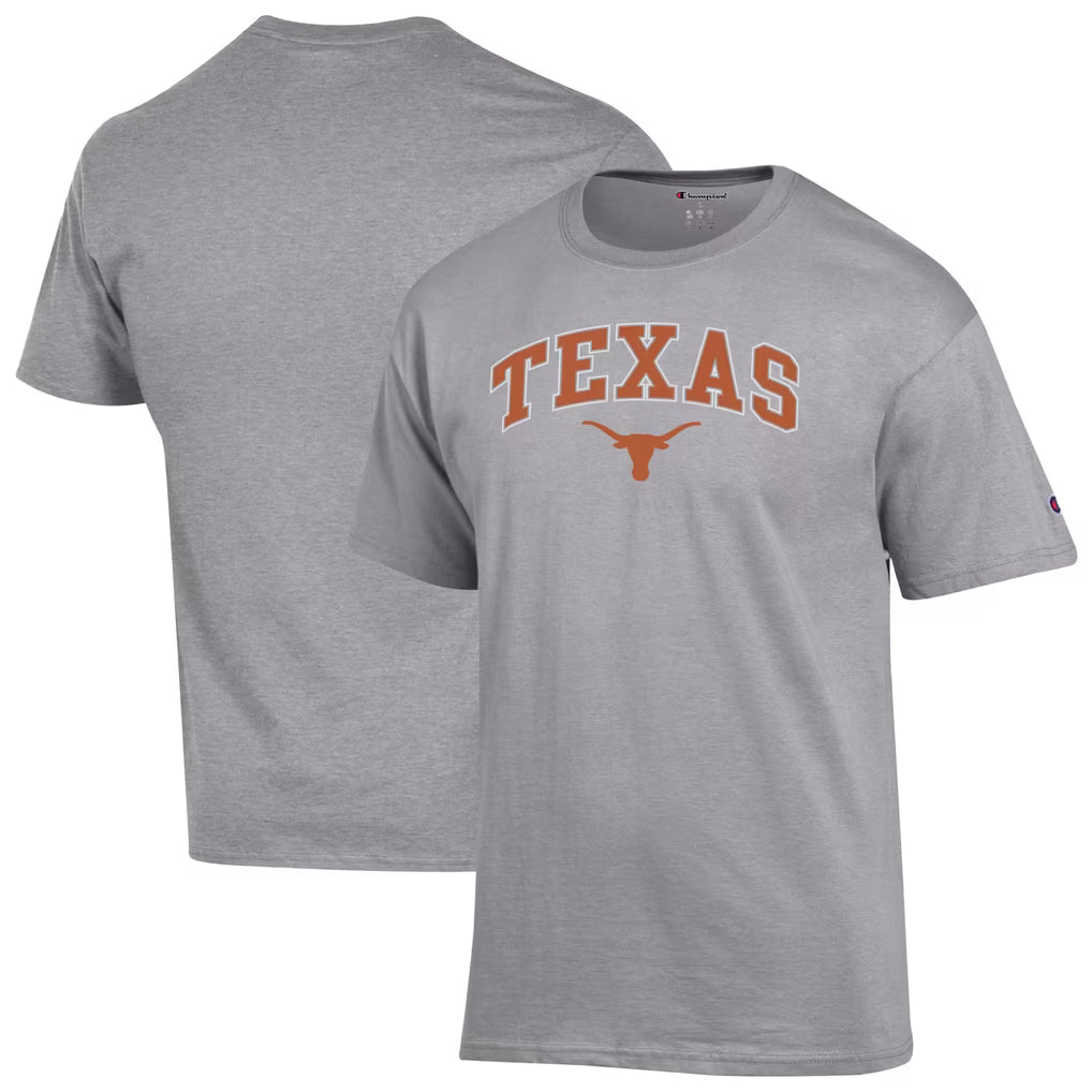 Texas Longhorns T-Shirt – NCAA Champion Football Stack – 3 Colours (USA Sourced)
