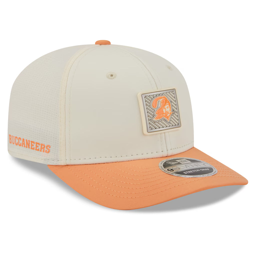 Tampa Bay Buccaneers NFL New Era 2026 Training Camp 9SEVENTY Adjustable Hat - Cream/Orange (USA Stock)