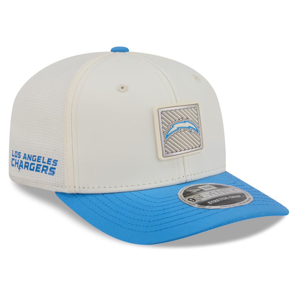 Los Angeles Chargers Hat – NFL 2026 Training Camp – Cream/Powder Blue (USA Sourced) by New Era