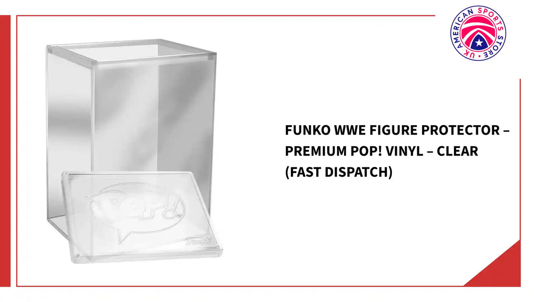 Funko WWE Figure Protector &amp;ndash; Premium Pop! Vinyl &amp;ndash; Clear (Fast Dispatch) by@Outfy