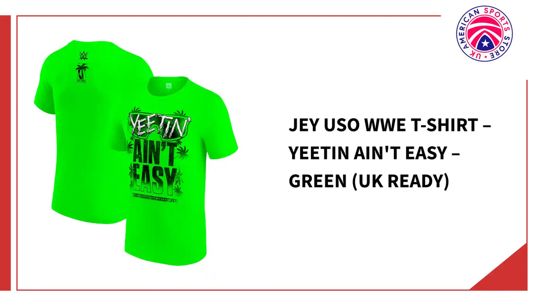 Jey Uso WWE T-Shirt &amp;ndash; Yeetin Ain&amp;