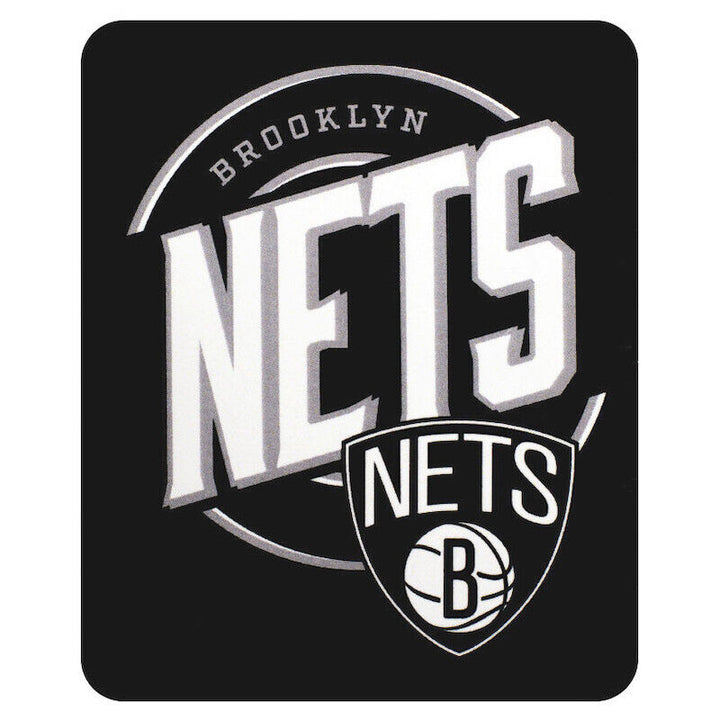 Brooklyn Nets NBA Fleece Throw Blanket 50" x 60" – Campaign (UK Stock) - UKASSNI