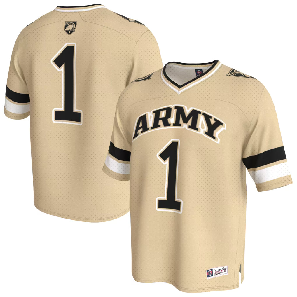 Army Black Knights Football Jersey – NCAA GameDay Greats Fashion – Gold (USA Sourced)
