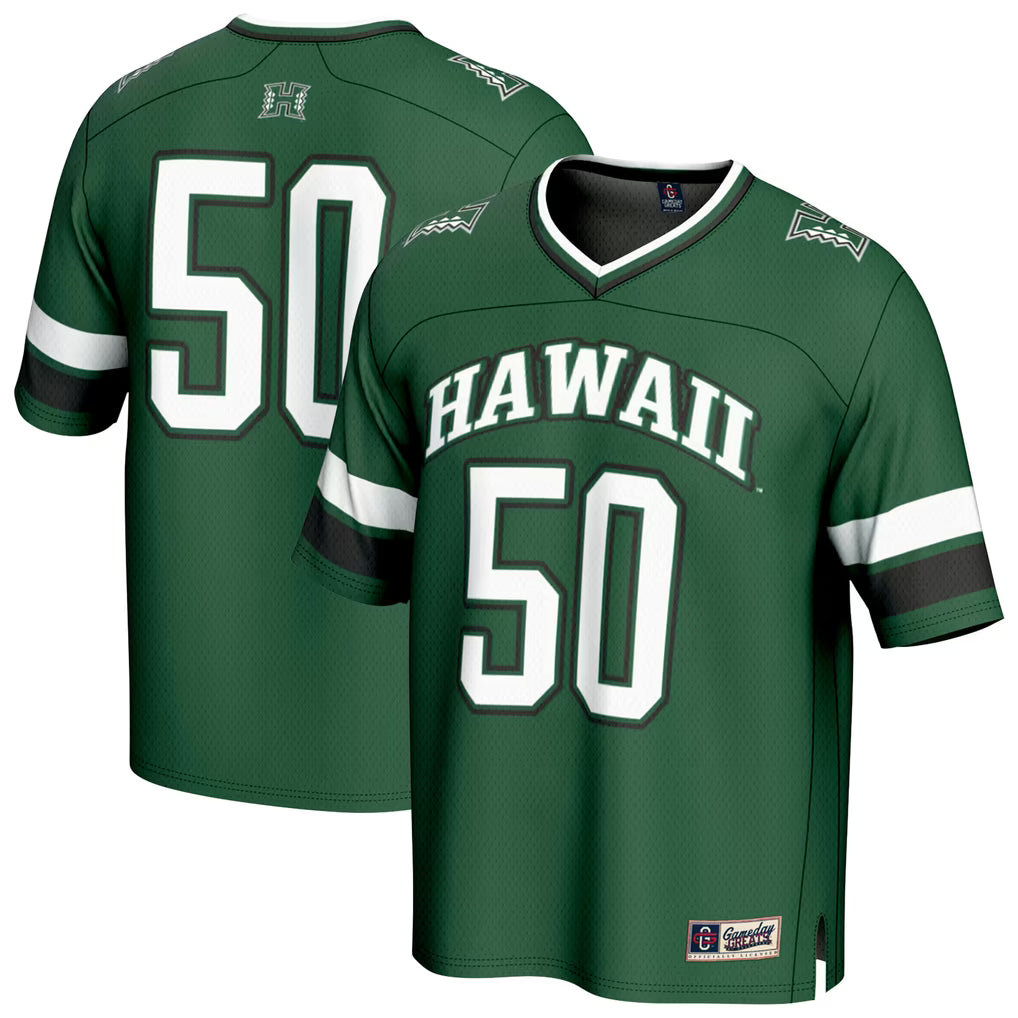 Hawaii Rainbow Warriors Football Jersey 