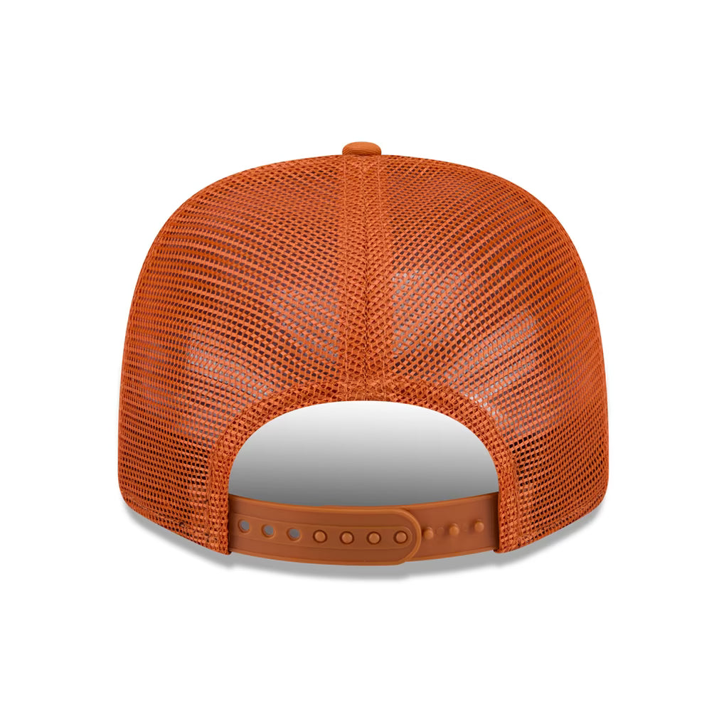 Texas Longhorns Hat – NCAA New Era Inline Patch 9SEVENTY Trucker – Texas Orange (USA Sourced)