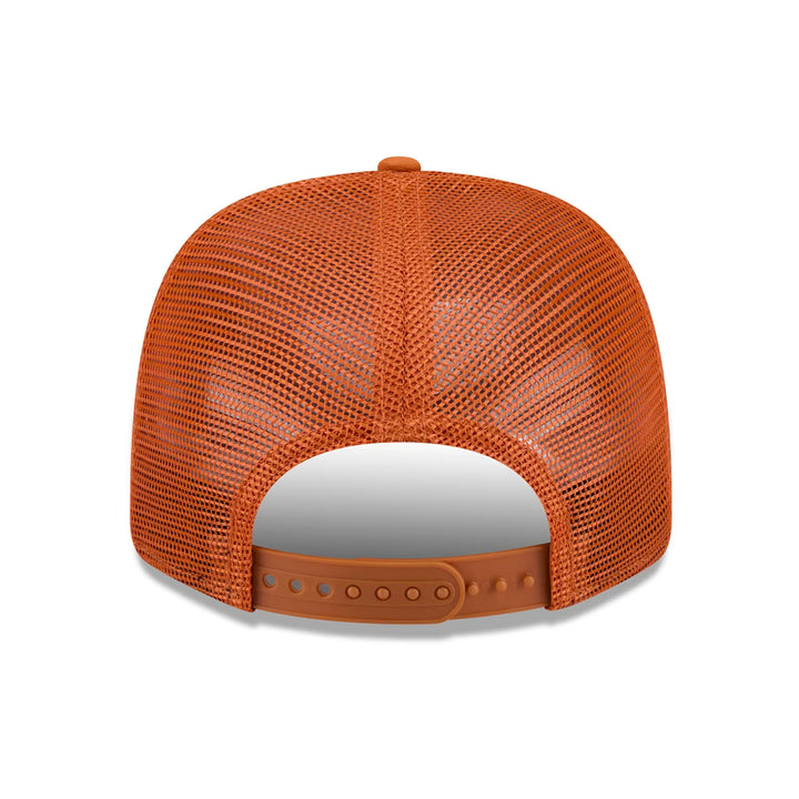 Texas Longhorns Hat – NCAA New Era Inline Patch 9SEVENTY Trucker – Texas Orange (USA Sourced)
