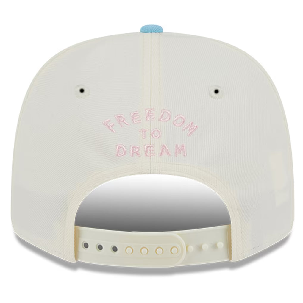Inter Miami CF Hat – MLS New Era 9SEVENTY 2025 Third Stretch-Snap – Light Blue/White (USA Sourced)