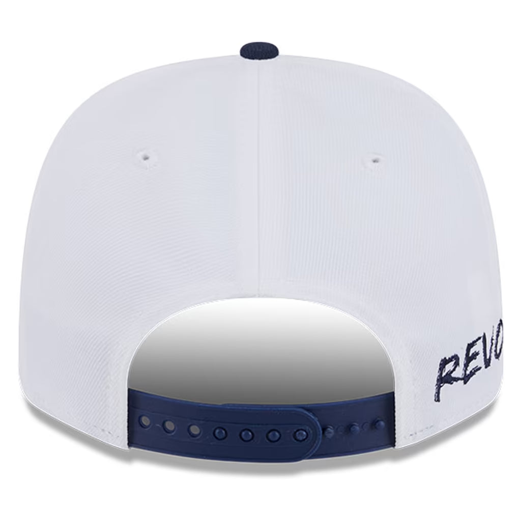 New England Revolution Hat – MLS New Era 9SEVENTY 2025 Third Stretch-Snap – Navy/White (USA Sourced) - UKASSNI