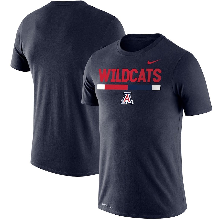 Arizona Wildcats NCAA UK Nike Team DNA Legend Performance T-Shirt - Navy - UKASSNI