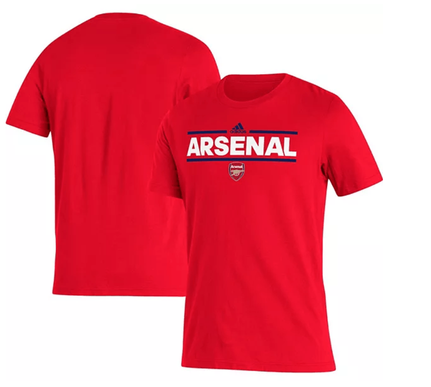 Arsenal UK adidas Lockup T-Shirt - Red - UKASSNI