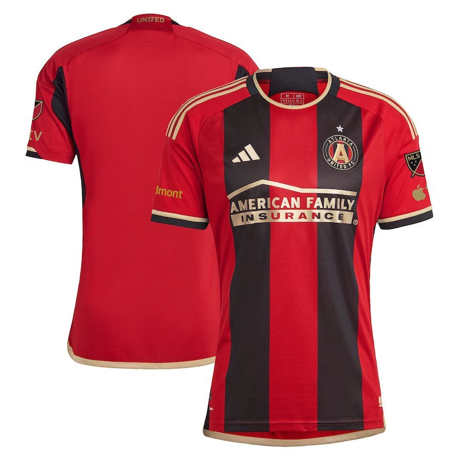 Atlanta United FC adidas 2023 The 17s' Kit Authentic Jersey - Black - UKASSNI