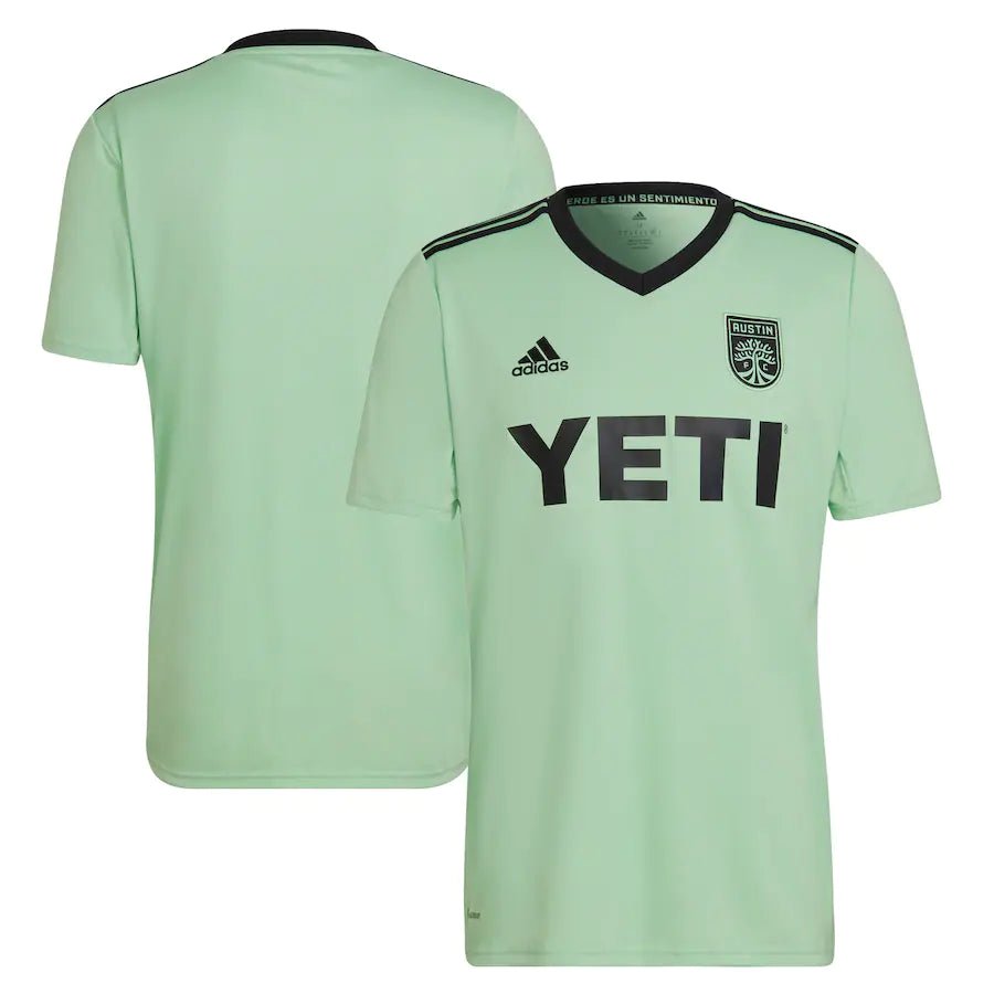 Austin FC adidas 2022 The Sentimiento Kit Replica Blank Jersey - Mint - UKASSNI