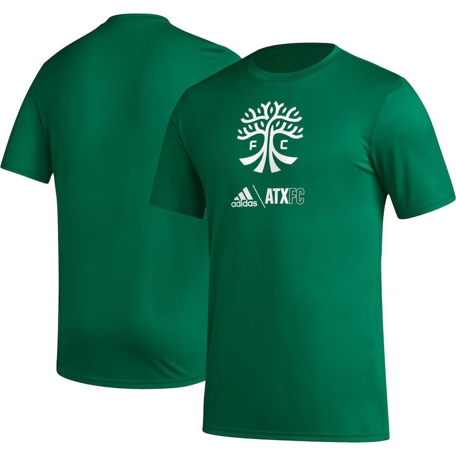 Austin FC MLS UK adidas Icon T-Shirt - Green - UKASSNI