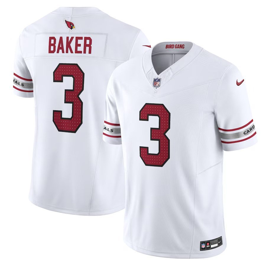 Budda Baker Arizona Cardinals Nike Vapor F.U.S.E. Limited Jersey - White - UKASSNI