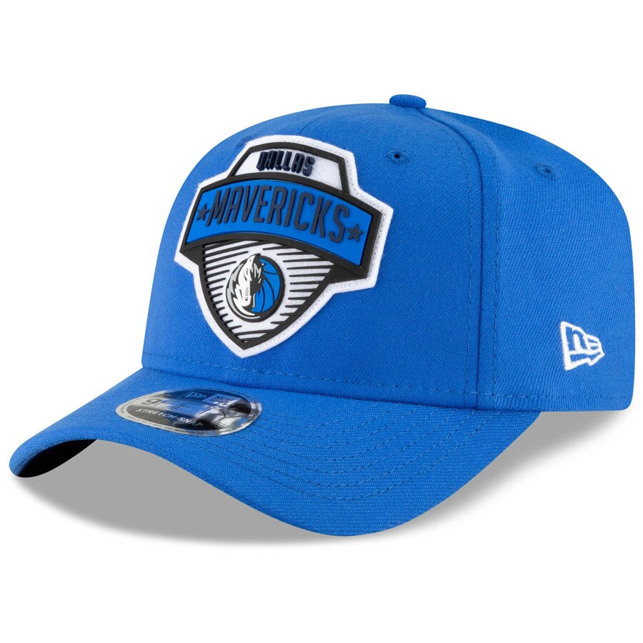 Dallas Mavericks NBA UK New Era Tip Off 9FIFTY Snapback Hat -- Blue - UKASSNI