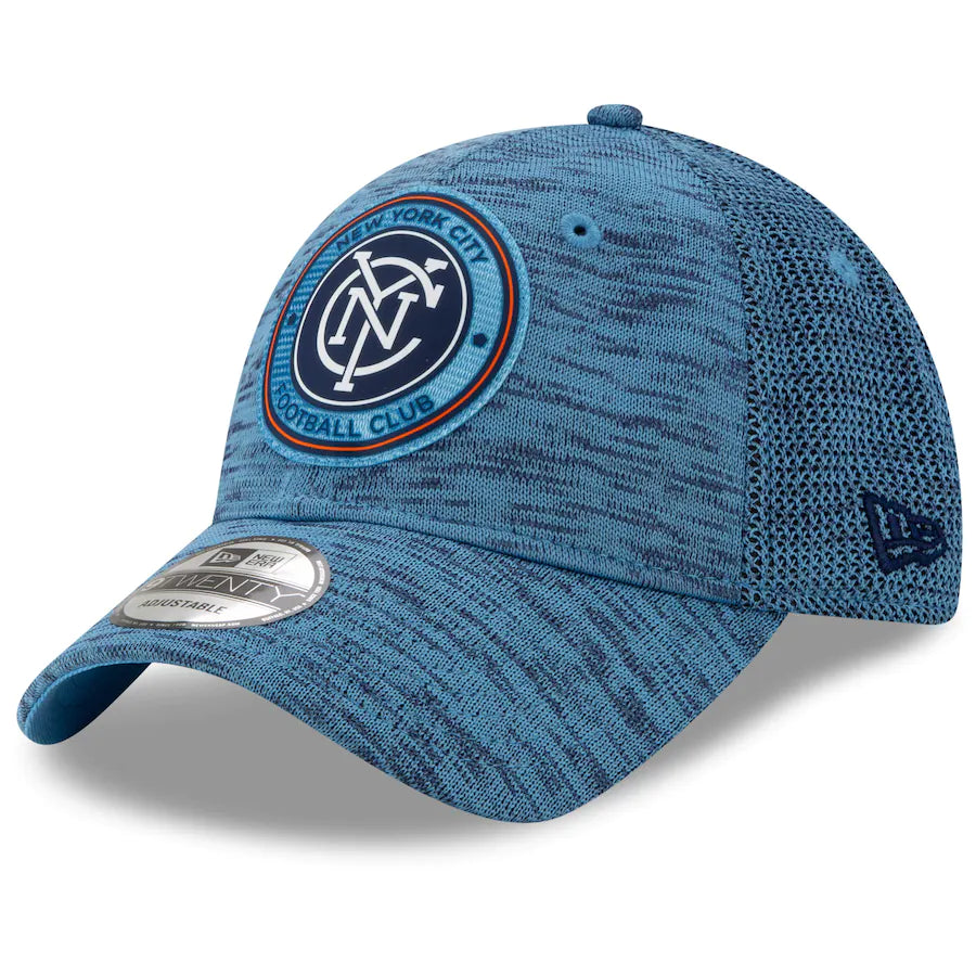 New York City FC UK New Era On-Field Collection 9TWENTY Adjustable Hat - Sky Blue - UKASSNI