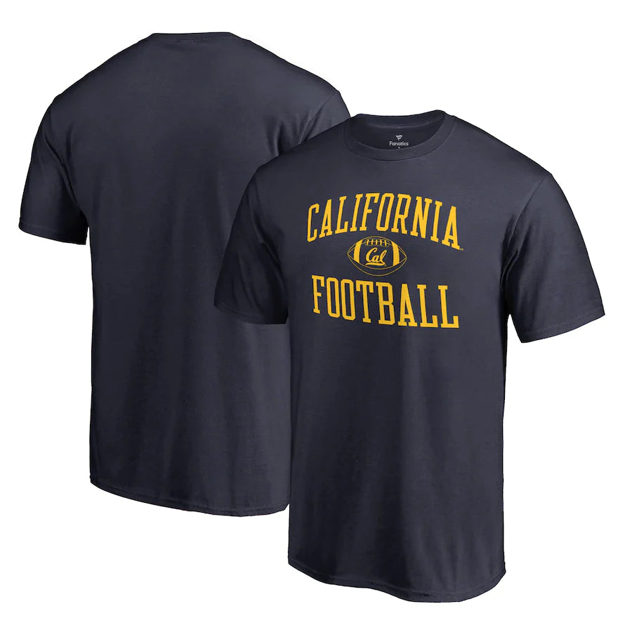 Cal Bears NCAA UK Fanatics Branded Sprint T-Shirt - Navy - UKASSNI
