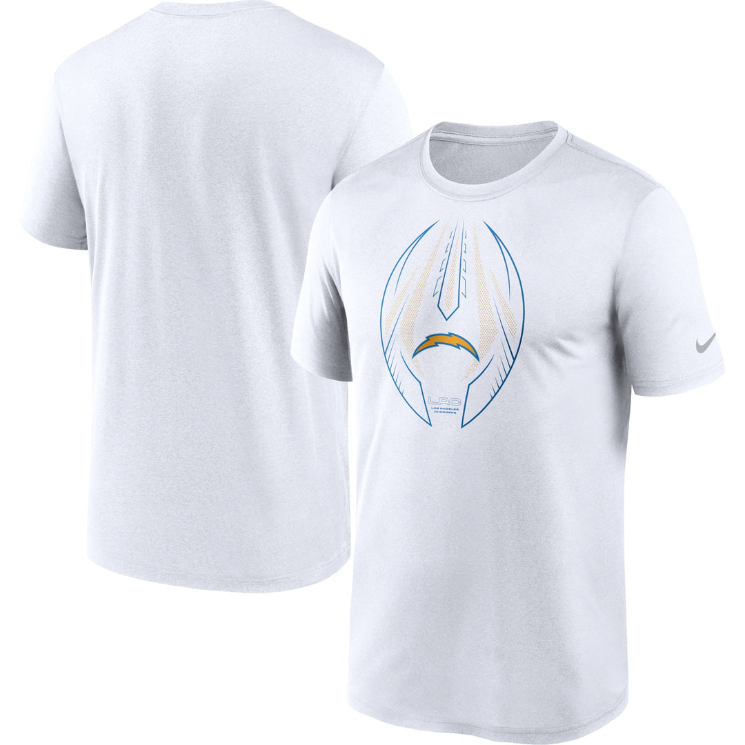 Los Angeles Chargers UK Nike Team Legend Icon Performance T-Shirt - White - UKASSNI