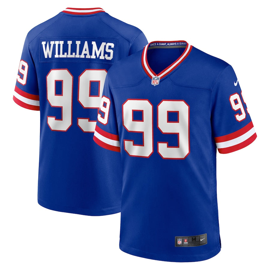 Leonard Williams New York Giants Nike Classic Player Game Jersey - Royal - UKASSNI